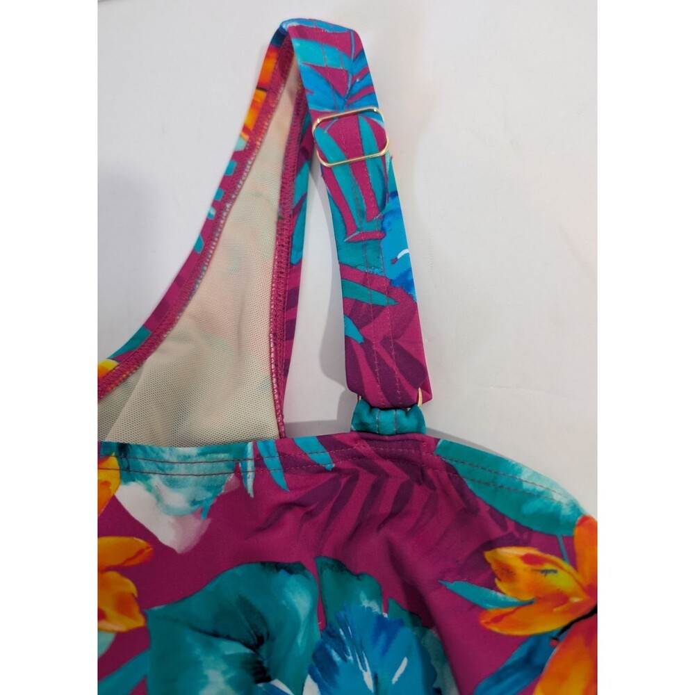 Swimsuits For All Tankini Top Floral Women's Size 34 - Picture 6 of 8